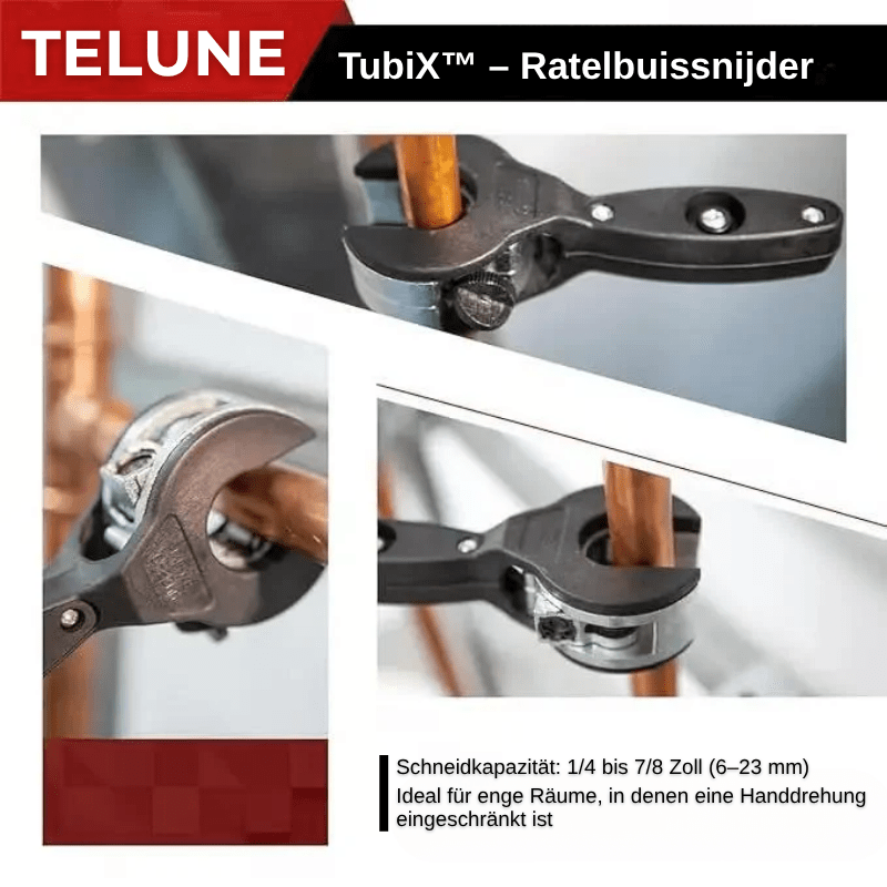 Cimco pijpsnijder buisschaar ratel voor kunststof-koper-alu bereik diameter 12-35mm (120480 Cimco pijpsnijder buisschaar ratel voor kunststof-koper-alu bereik diameter 12-35mm (120480