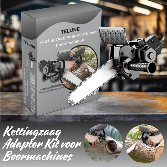 Kettingzaag Adapter Kit voor Boormachines