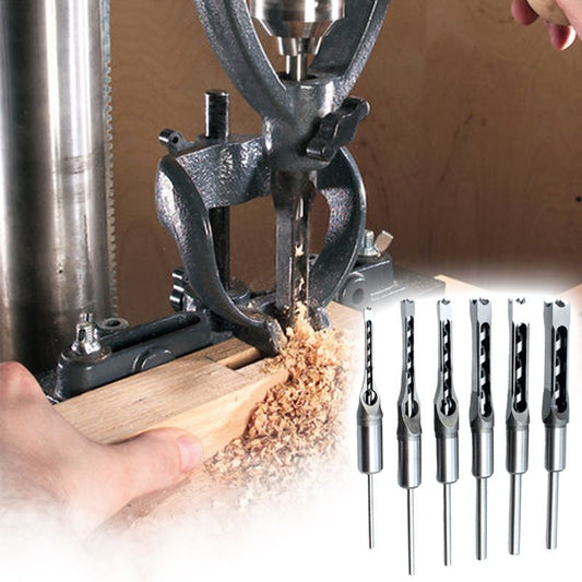 QuadraBit – Vierkant Houtboor Set - Telune