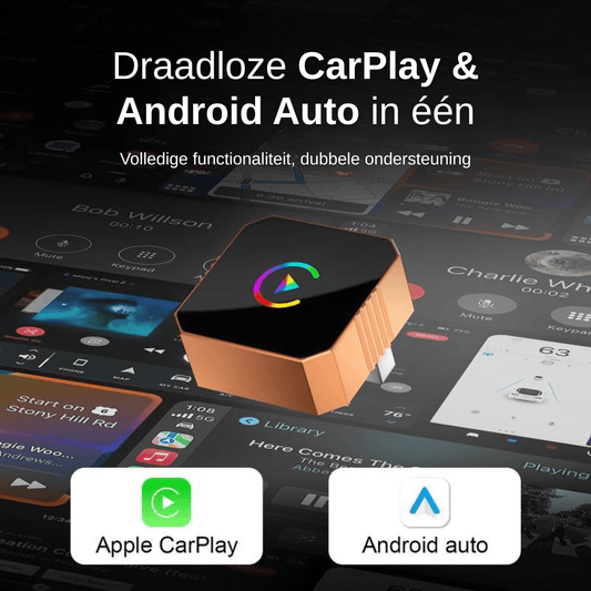 AirLink™ – Draadloze CarPlay & Android Auto Adapter - Telune