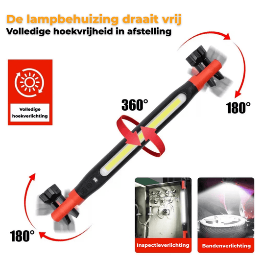 MagnaLite™ – Magnetische COB Werklamp - Telune