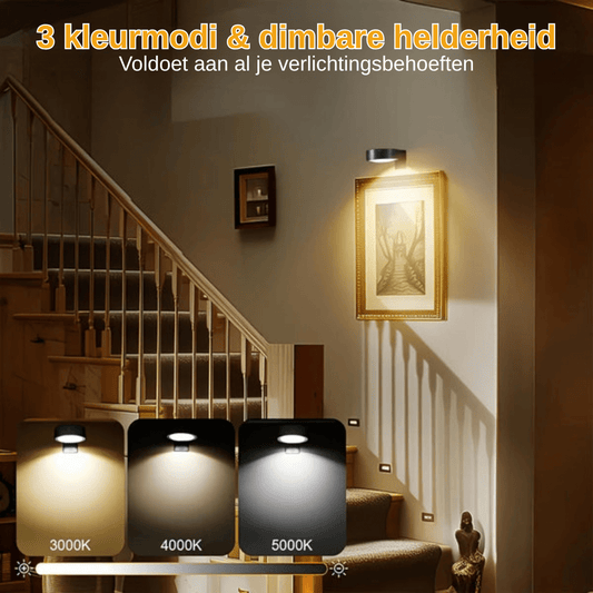 LumiArt™ – Draadloze Schilderij - & Wandlamp - Telune