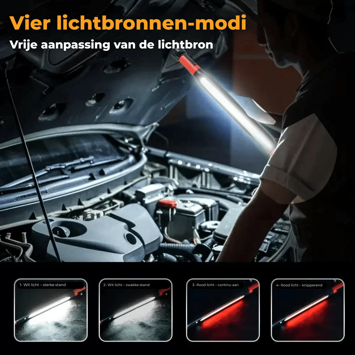 MagnaLite™ – Magnetische COB Werklamp - Telune