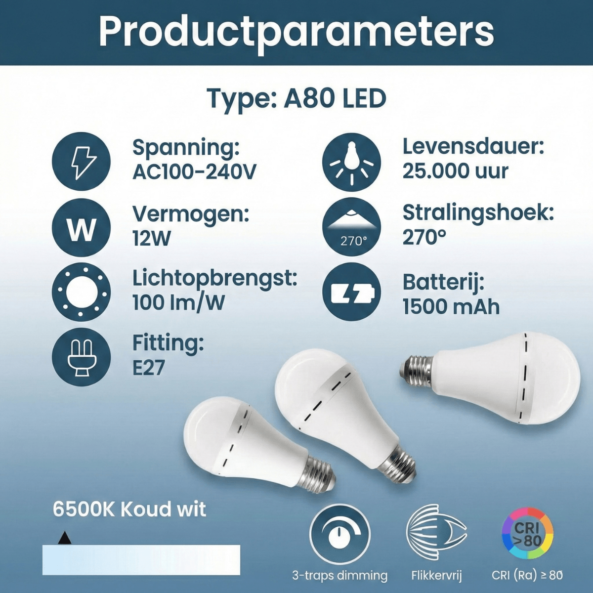 PowerSafe™ – LED - noodlamp & noodstroomlamp - Telune