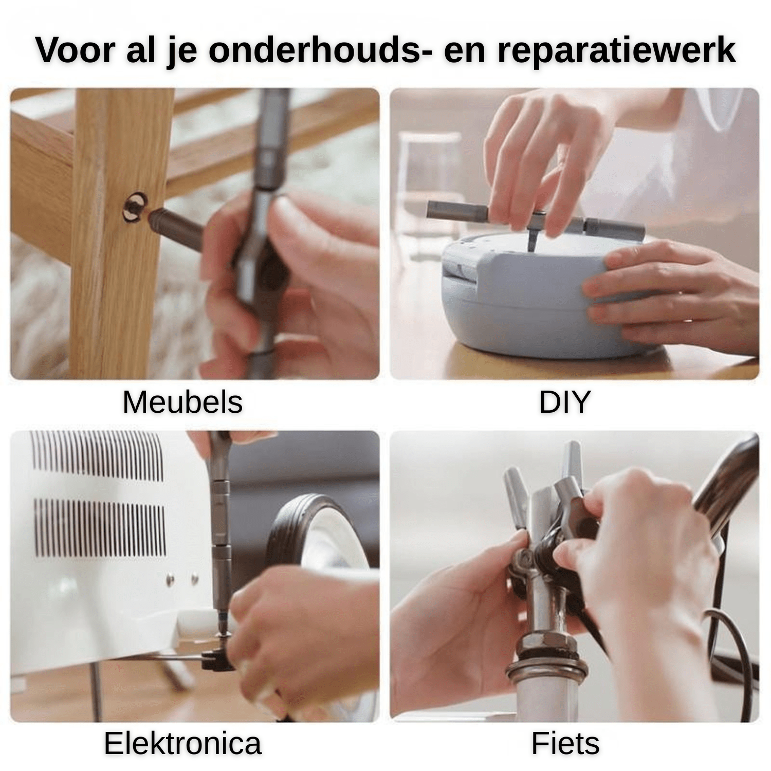 TorqMaster™ – Verstelbare T - Ratel Schroevendraaier - Telune