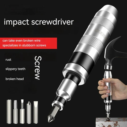 Professionele Slagschroevendraaier met Bits - Telune