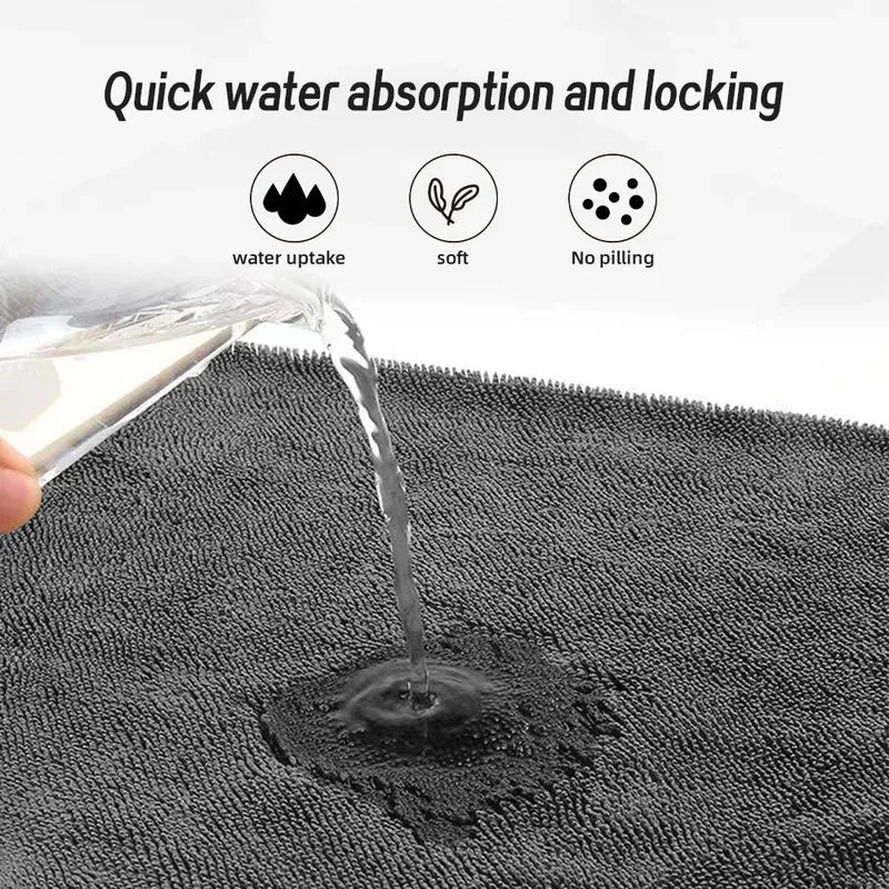 AutoWipe™ – Ultra - absorberende Microvezeldoek voor Autoverzorging - Telune