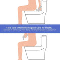 CleanJet™ – Handbidet Sproeikop - Set met Slang & T - Stuk - Telune