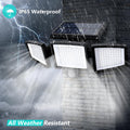 LumiGuard™ – Solar LED Schijnwerper met Bewegingssensor - Telune