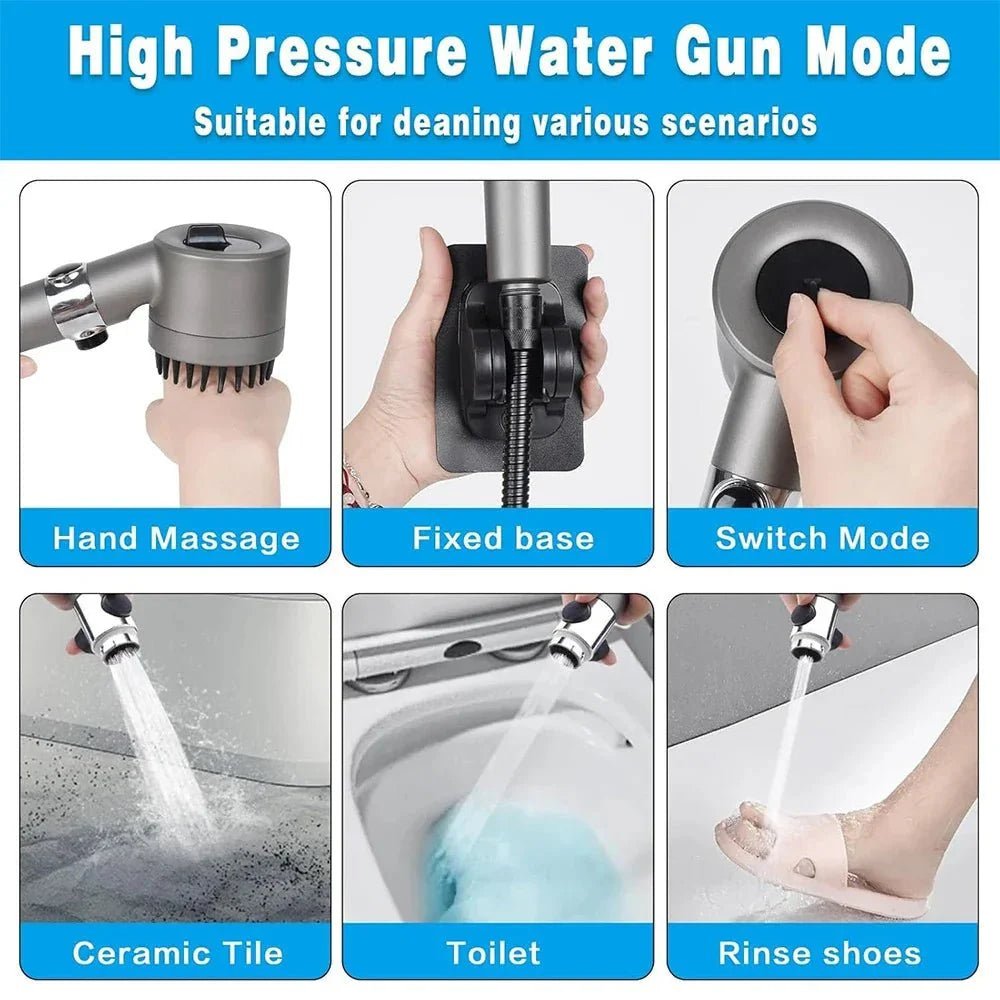 HydroSpa™ – Handdouche met Filter & Hoge Druk Massage - Telune