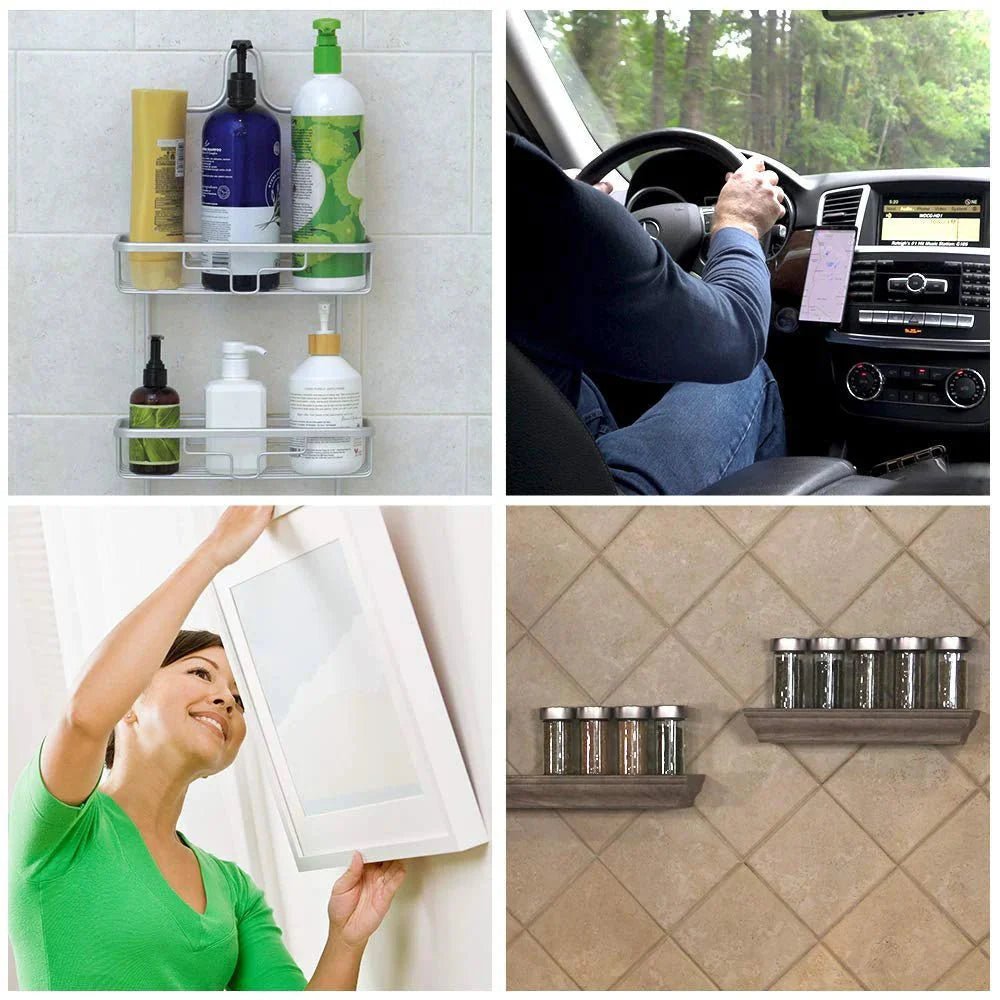 StickFix™ – Herbruikbare Nano Dubbelzijdige Tape voor Thuis & Auto - Telune