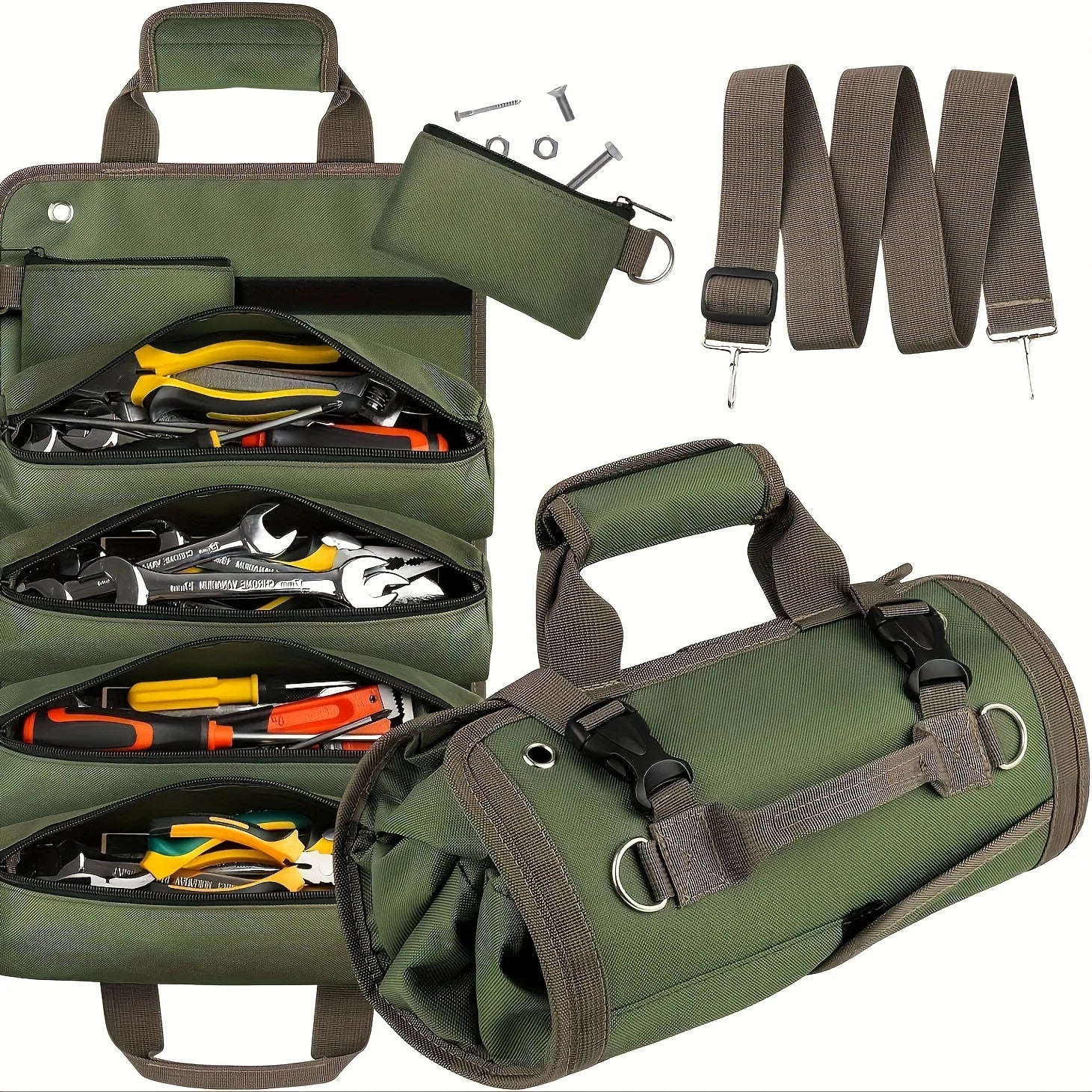 ToolRoll™ – Robuuste Oprolbare Gereedschapstas voor Professionals - Telune