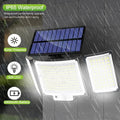 TriLux™ – Driedubbele Solarlamp met Bewegingssensor - Telune