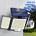 TriLux™ – Driedubbele Solarlamp met Bewegingssensor - Telune
