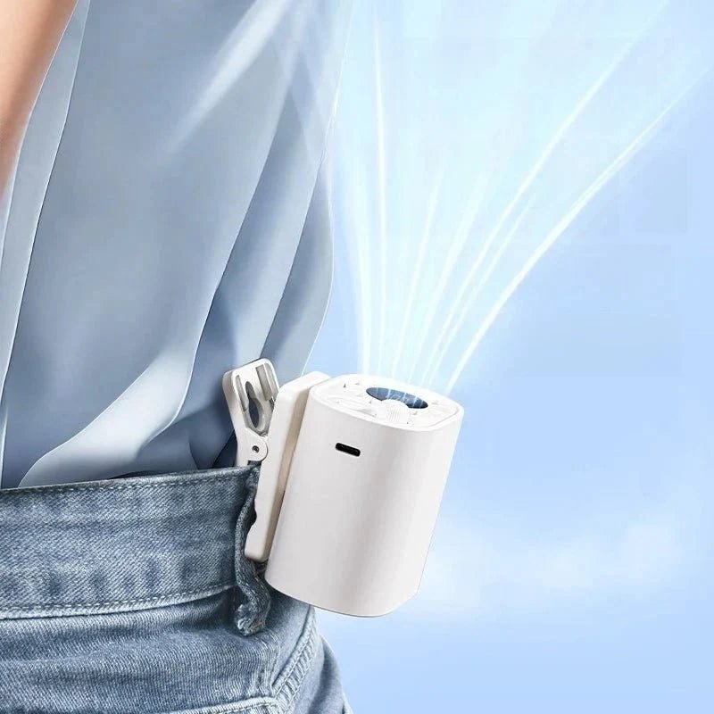 WindFlex™ – 360° USB - Ventilator met Clip & 100 Snelheden - Telune