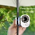 WindFlex™ – 360° USB - Ventilator met Clip & 100 Snelheden - Telune